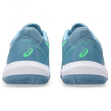 Asics Solution Swift FF 2 Padel saba blue vital green 2026 padelskor