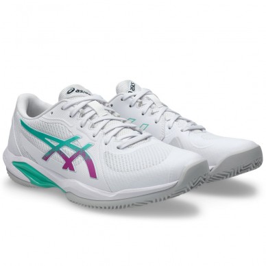 Asics Solution Swift FF 2 Clay white digital sakura 2026 padelskor