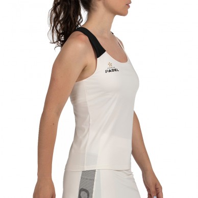 Bullpadel Pirac off-white t-shirt