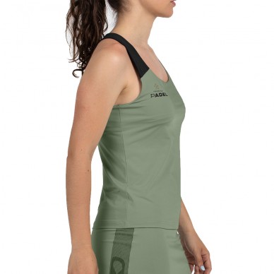 Bullpadel Pirac kaki t-shirt