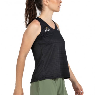 Bullpadel Piura svart T-shirt