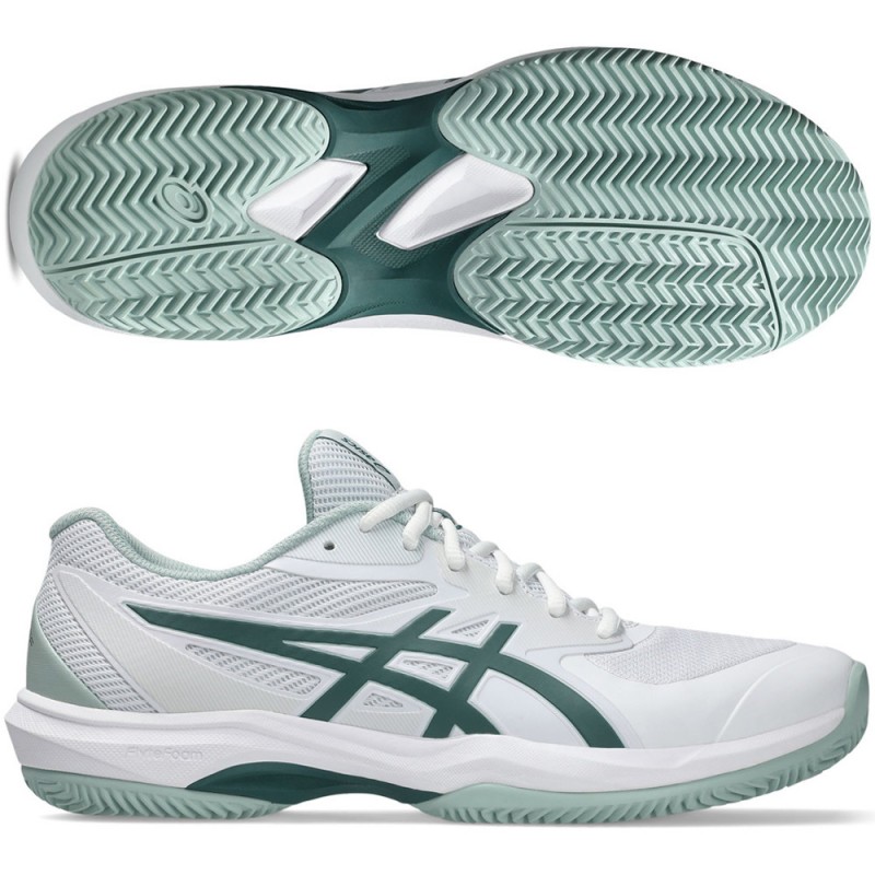 Asics Game FF Clay white dark neptune 2026 padelskor