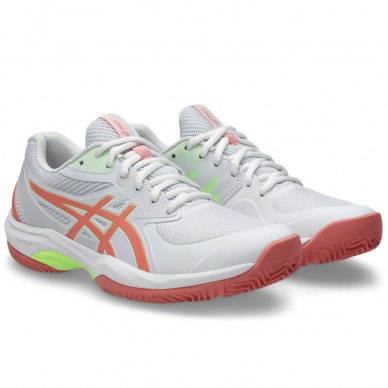 Asics Game FF Padel white guava 2026 Padelskor
