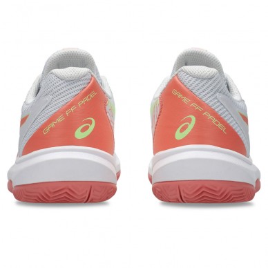 Asics Game FF Padel white guava 2026 Padelskor