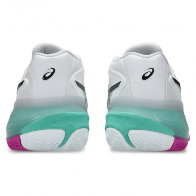 Asics Gel Resolution X Clay white aurora green 2026 padelskor