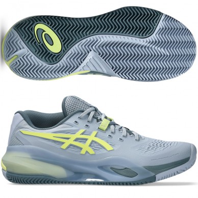 Asics Gel Resolution X Clay grey blue pistachio 2026 padelskor