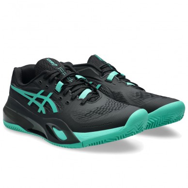 Asics Gel Resolution X Clay black aurora green 2026 Padelskor