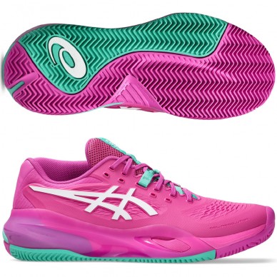 Asics Gel Resolution X Clay digital sakura white 2026 padelskor