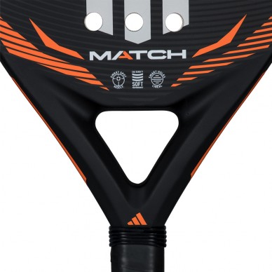 Adidas Match svart orange 2026