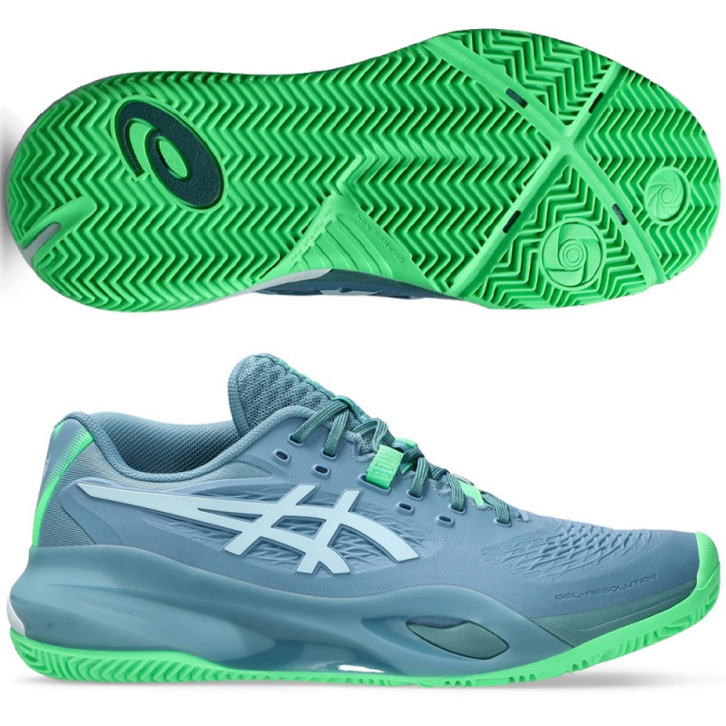 Asics Gel Resolution X Padel padelskor saba blue cool grey 2026