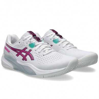 Asics Gel Challenger 15 Clay white digital sakura 2026 padelskor