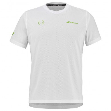 Babolat Crew Neck Lebron vit t-shirt