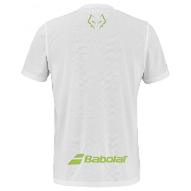 Babolat Crew Neck Lebron vit t-shirt