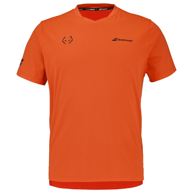 Babolat Crew Neck Lebron orange T-shirt