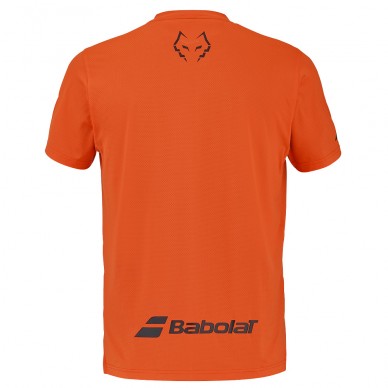 Babolat Crew Neck Lebron orange T-shirt