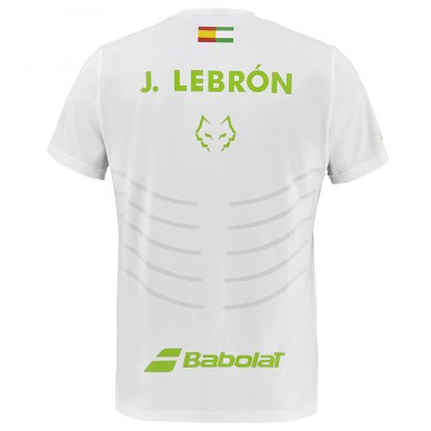 Babolat Tee Replica Lebron vit T-shirt