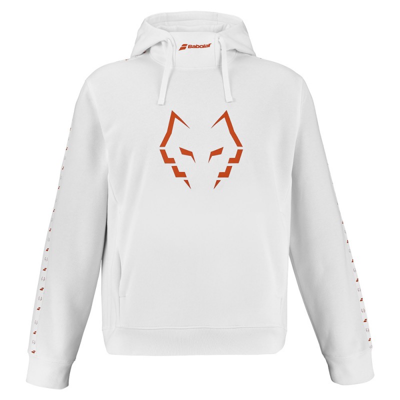 Babolat Hood Sweat Lebron vit hoodie
