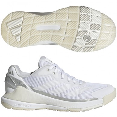 Adidas Crazyquick LS Padel W white 2026 padelskor