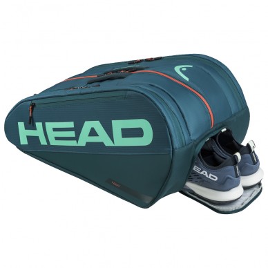 Head Tour L grön orange 2026 padelväska