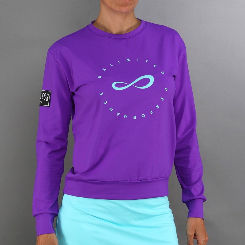 Endless Inner Tech violett sweatshirt