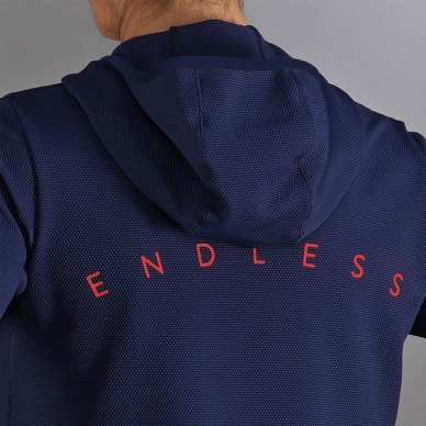 Endless Breath Line marinblå royal sweatshirt