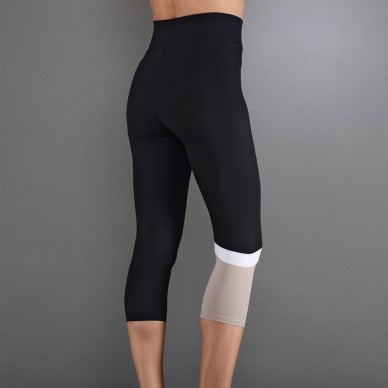 Endless Line Pocket HW 7/8 svarta delave leggings