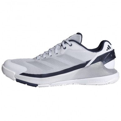 Adidas Crazyquick LS Padel white dark blue 2026 padelskor