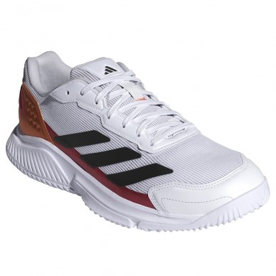 Adidas Courtquick Padel M white lucid orange padelskor 2026
