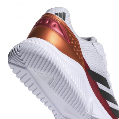 Adidas Courtquick Padel M white lucid orange padelskor 2026