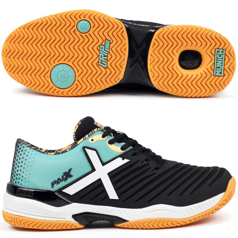 Munich PADX 61 Padel green black 2026 Padelskor