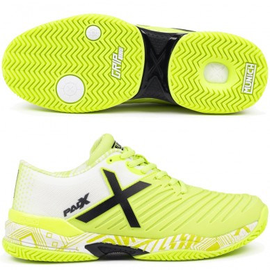 Munich PADX 62 Padel white yellow 2026 Padelskor