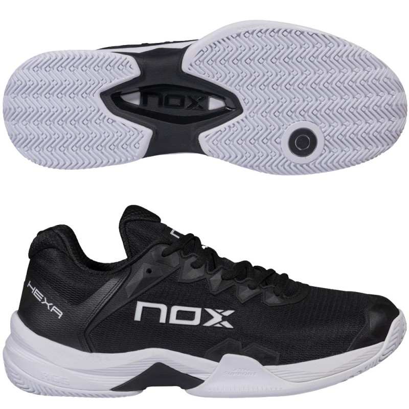 Nox ML10 Hexa black white 2026 padelskor