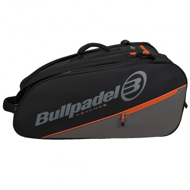 Bullpadel BPP26014 Advance svart orange 2026 Padelväska