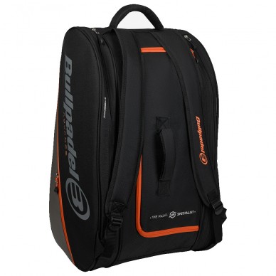 Bullpadel BPP26014 Advance svart orange 2026 Padelväska