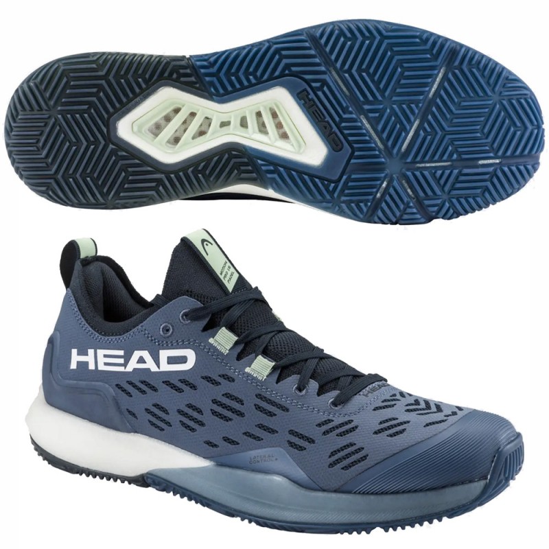 Head Motion Pro 1.5 Men Padel dark blue cantaloupe green 2026 padelskor