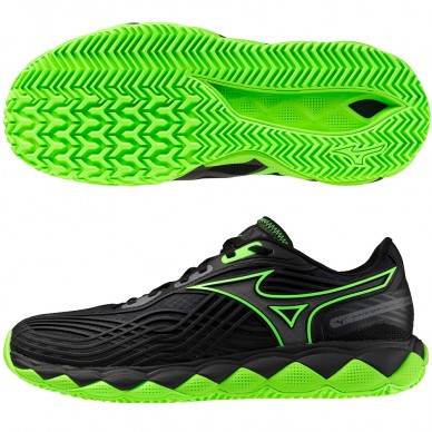Mizuno Wave Enforce Tour 2 Padel black foliage green 2026 Padelskor