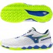 Mizuno Wave Enforce Tour 2 CC white dazzling blue 2026 Padelskor