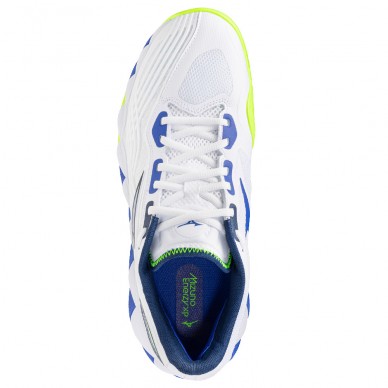Mizuno Wave Enforce Tour 2 CC white dazzling blue 2026 Padelskor