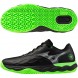Mizuno Wave Enforce Court Padel black foliage green 2026 Padelskor