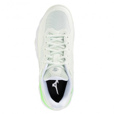 Mizuno Wave Enforce Court Padel phantom green white 2026 Padelskor