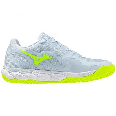 Mizuno Wave Enforce Court CC ice water yellow 2026 padelskor