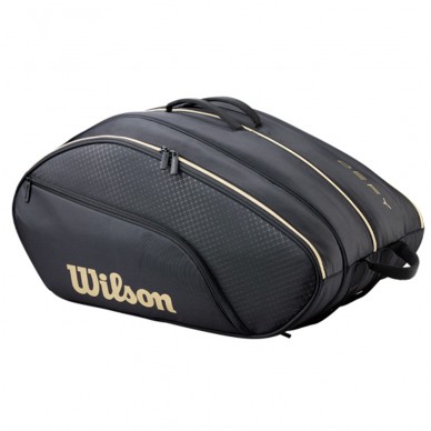 Wilson Defy V1 svart guld 2026 Padelväska
