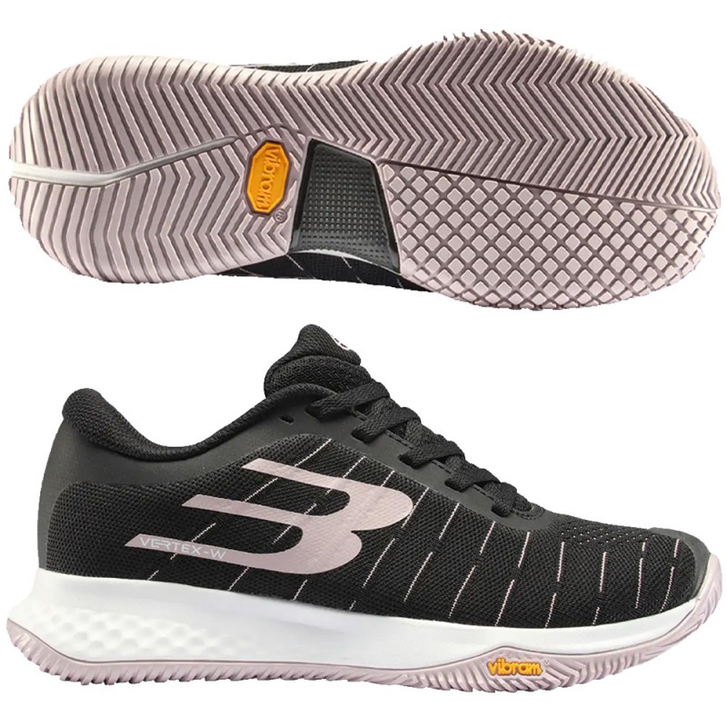 Bullpadel Vertex Vibram Woman 26V black 2026 Padelskor