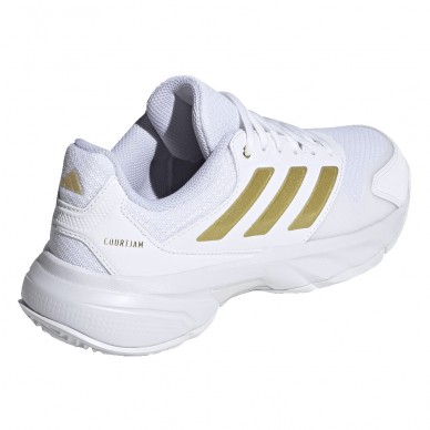 Adidas Courtjam Control 3 W white gold 2026 Padelskor