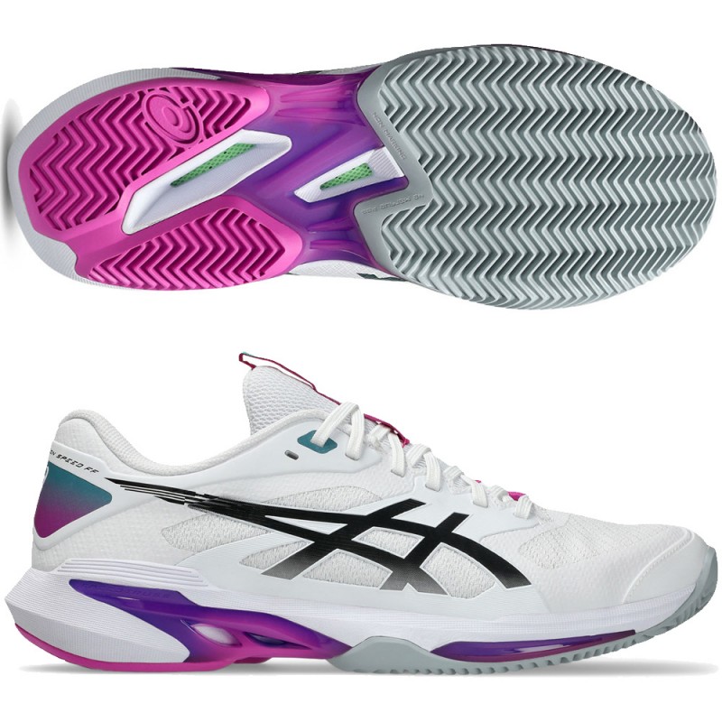 ASICS Solution Speed FF 4 Clay White Digital Sakura 2026
