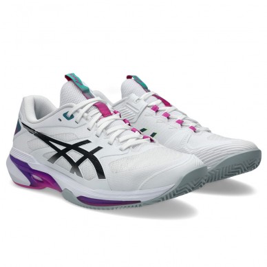 Asics Solution Speed FF 4 Clay white digital sakura 2026 padelskor