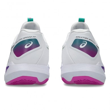 Asics Solution Speed FF 4 Clay white digital sakura 2026 padelskor
