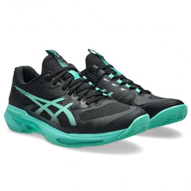 Asics Solution Speed FF 4 Clay black aurora green 2026 Padelskor