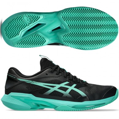 Asics Solution Speed FF 4 Clay black aurora green 2026 Padelskor