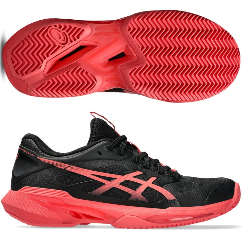Asics Solution Speed FF 4 Clay black sienna 2026 padelskor